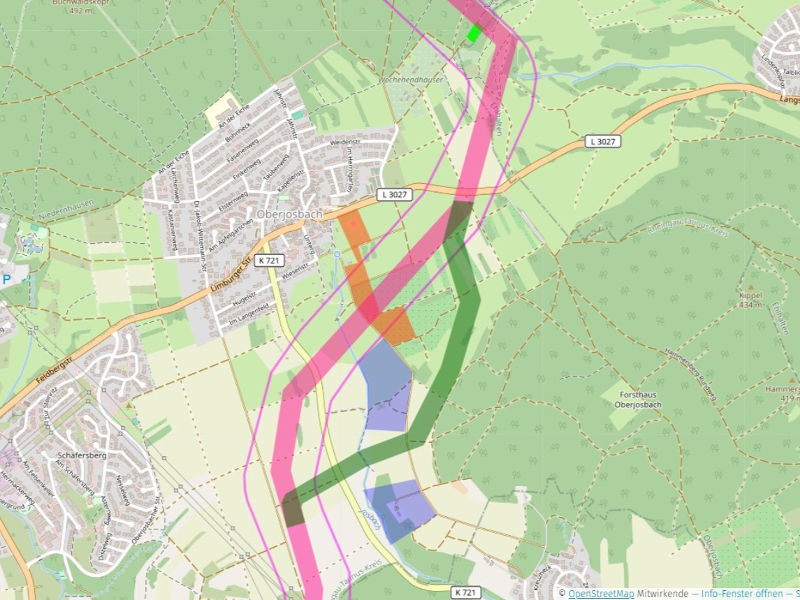 Rhein-Main-Link bei Oberjosbach