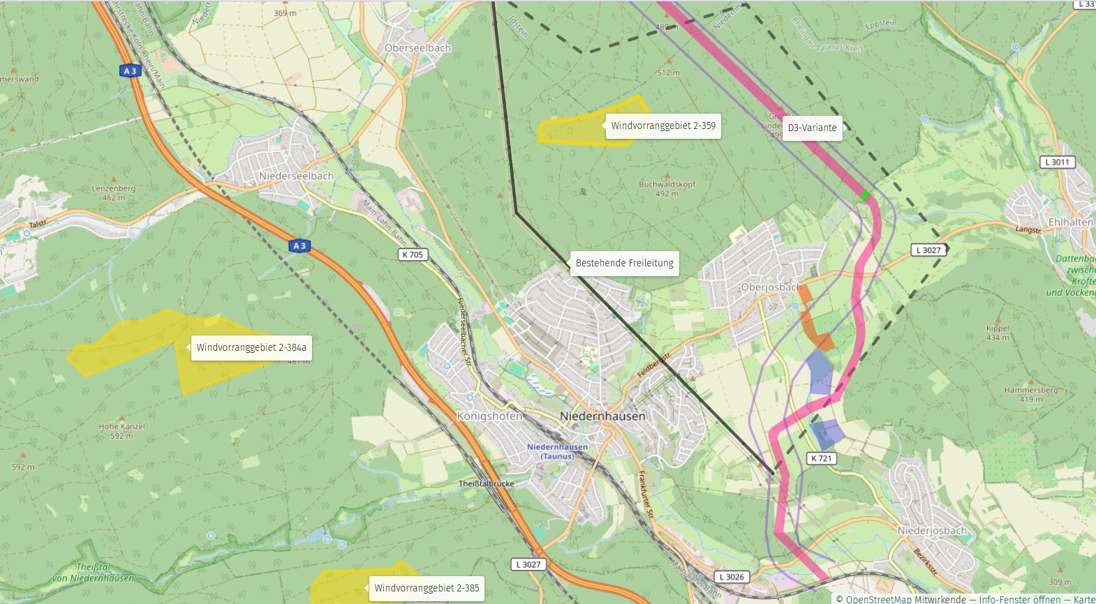 Großprojekte rund um Niedermnhausen